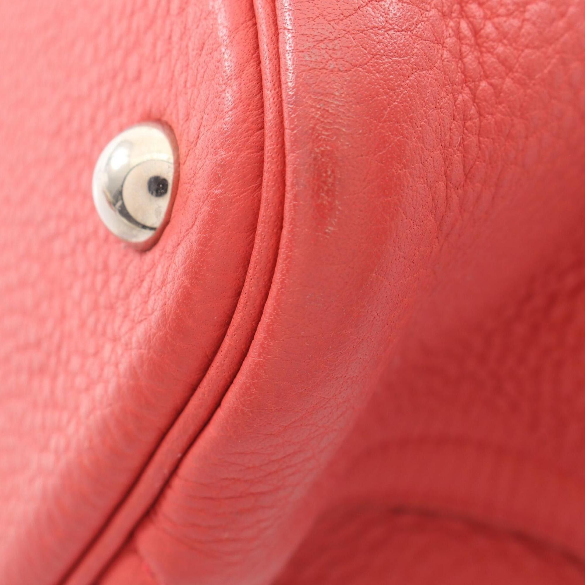 Hermes Hermes Bolide 31 Bougainvillea 2-way handbag, made of Taurillon Clemence leather, women's, red. Size ONE SIZE - 9 Thumbnail