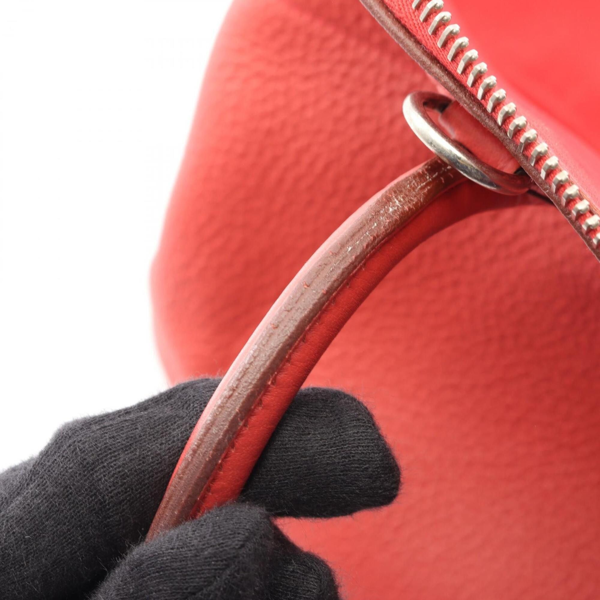 Hermes Hermes Bolide 31 Bougainvillea 2-way handbag, made of Taurillon Clemence leather, women's, red. Size ONE SIZE - 8 Thumbnail