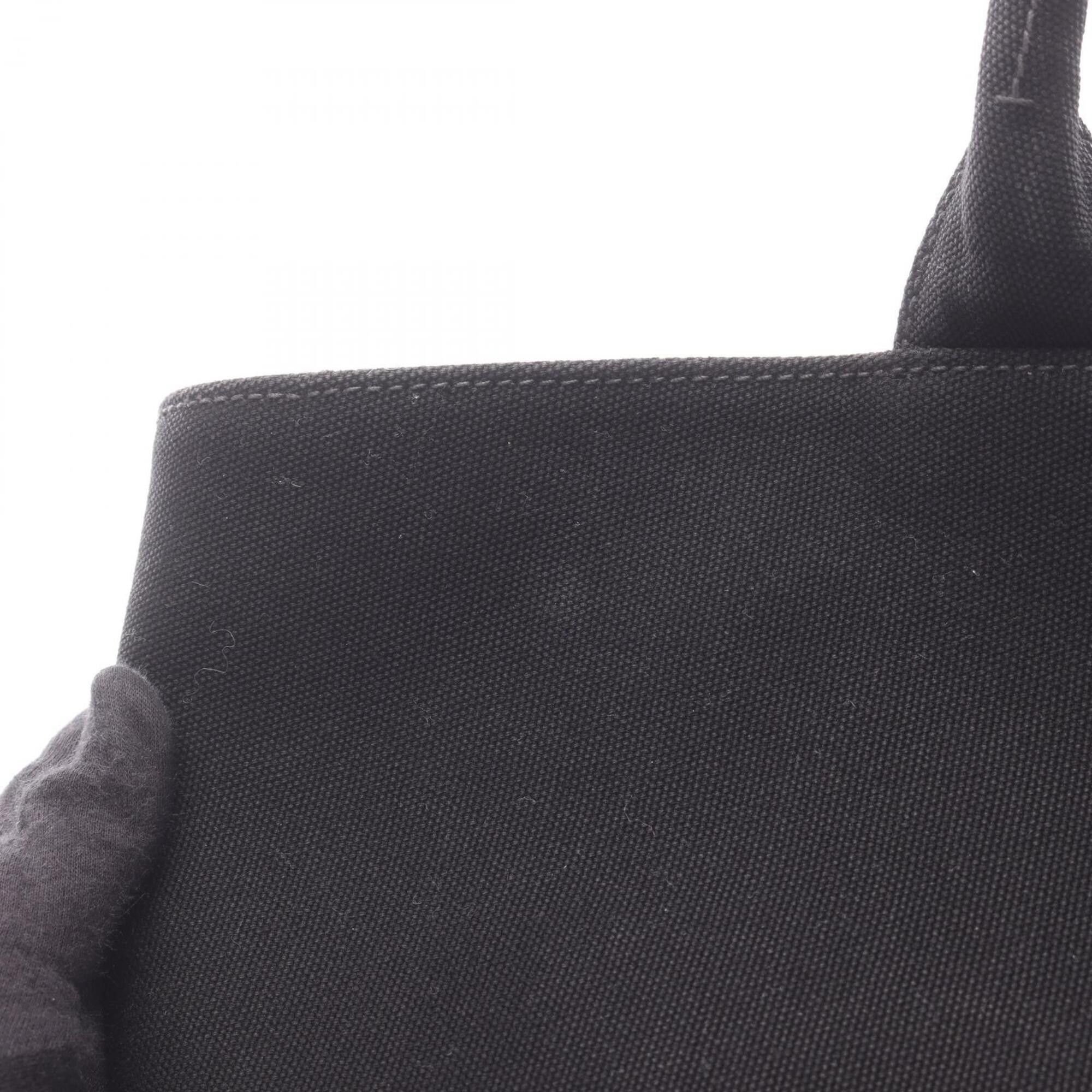 Prada Prada CANAPA 2-Way Tote Bag/Handbag, Canvas, Women's, Black, 1BG163 Size ONE SIZE - 6 Thumbnail