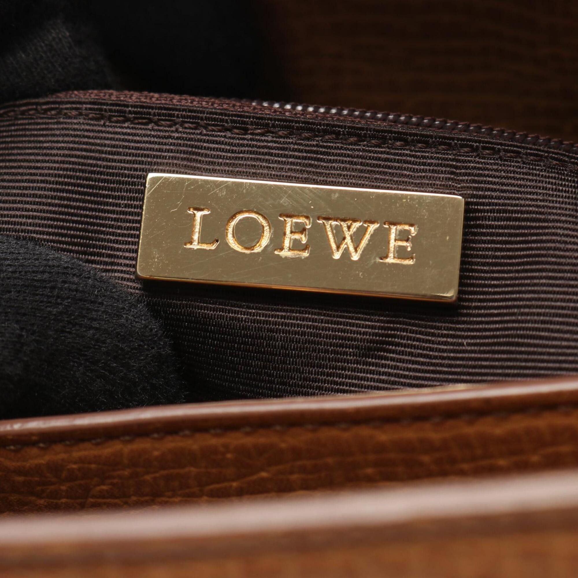 Loewe Loewe handbag, leather, women's, beige. Size ONE SIZE - 4 Thumbnail