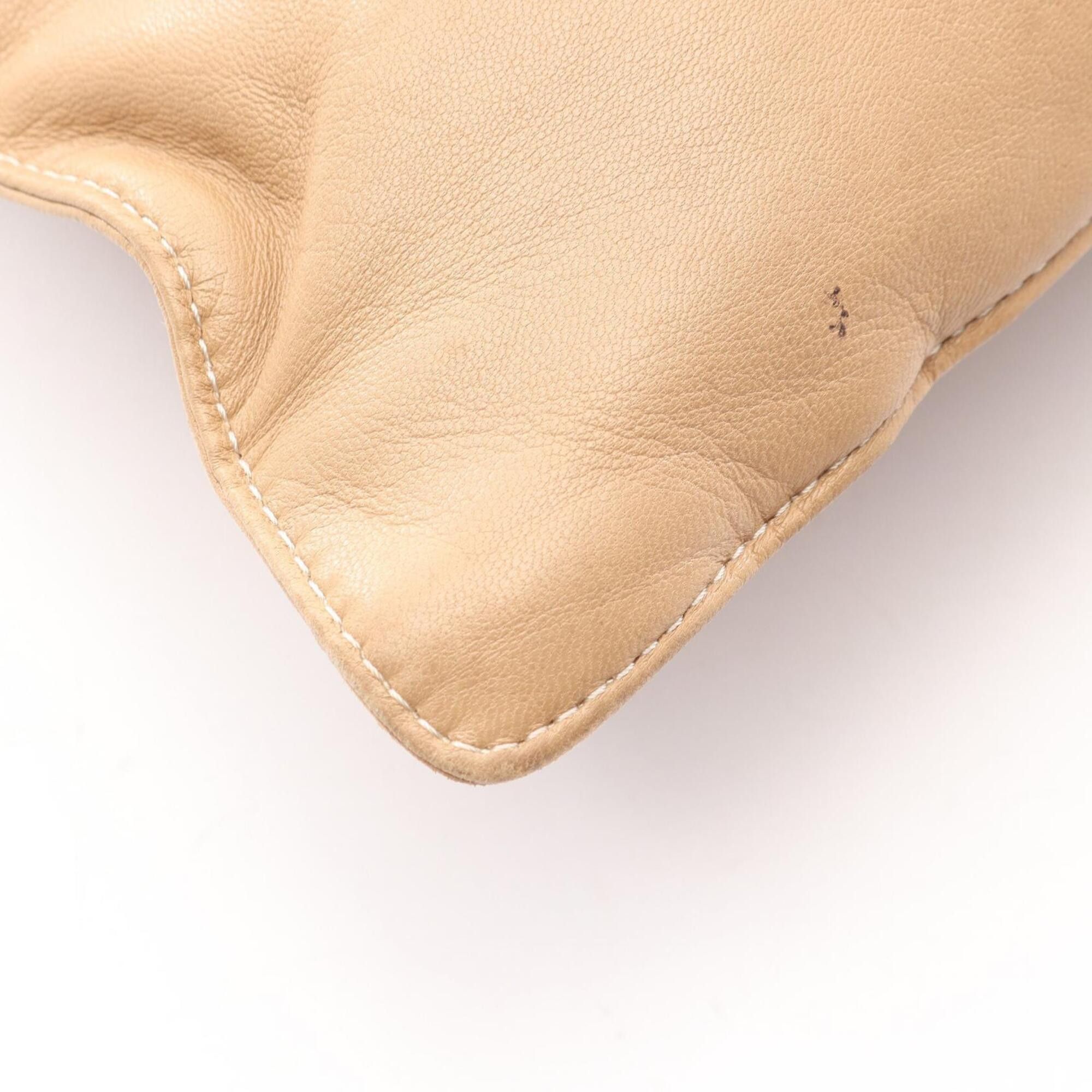 Loewe Loewe Anagram Tote Bag Handbag Leather Women's Beige Size ONE SIZE - 5 Thumbnail