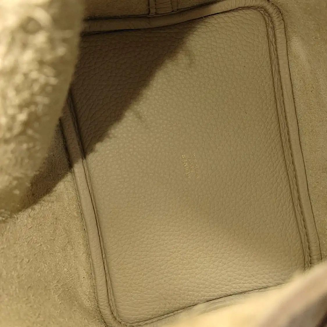 Hermes Hermes Picotin Lock 18 milkshake white Clemence cowhide leather picotin handbag Size ONE SIZE - 15 Thumbnail