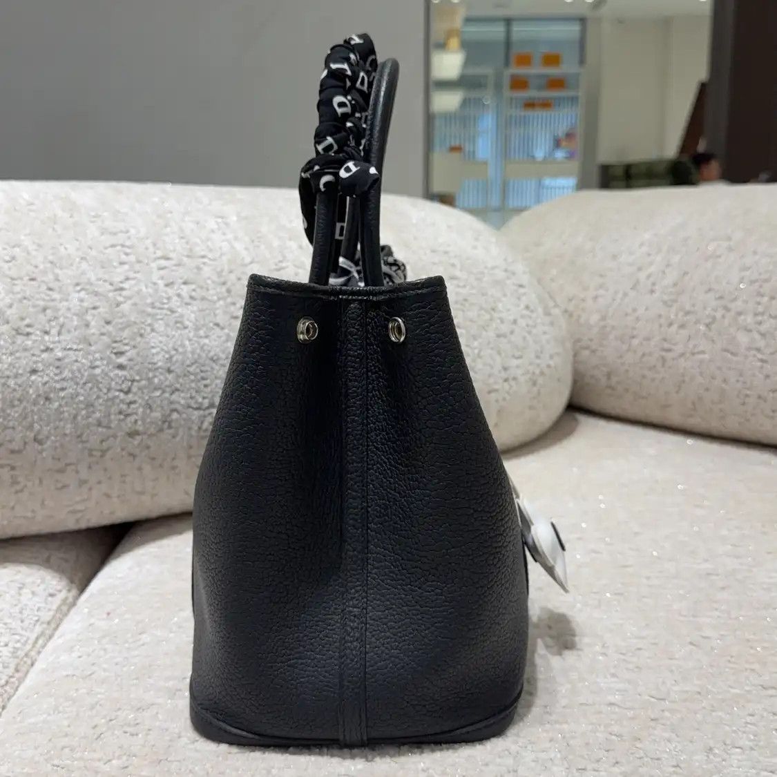 Hermes Hermes Garden Party 30 dark brown Negondacowhide leather Garden Party handbag si Size ONE SIZE - 2 Thumbnail