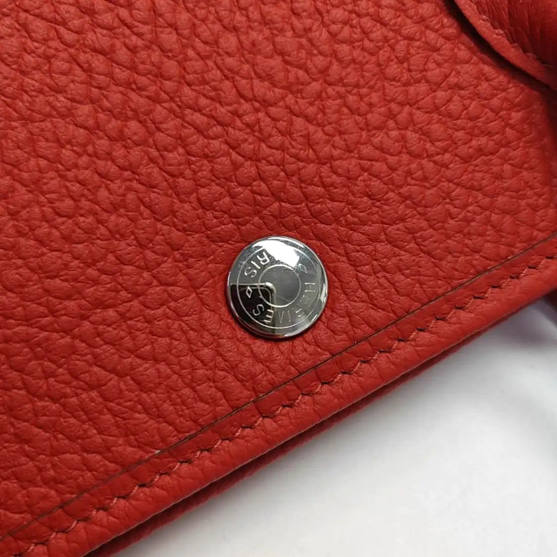 Hermes Hermes Garden Party 30 coral red Negondacowhide leather Garden Party handbag sil Size ONE SIZE - 9 Thumbnail