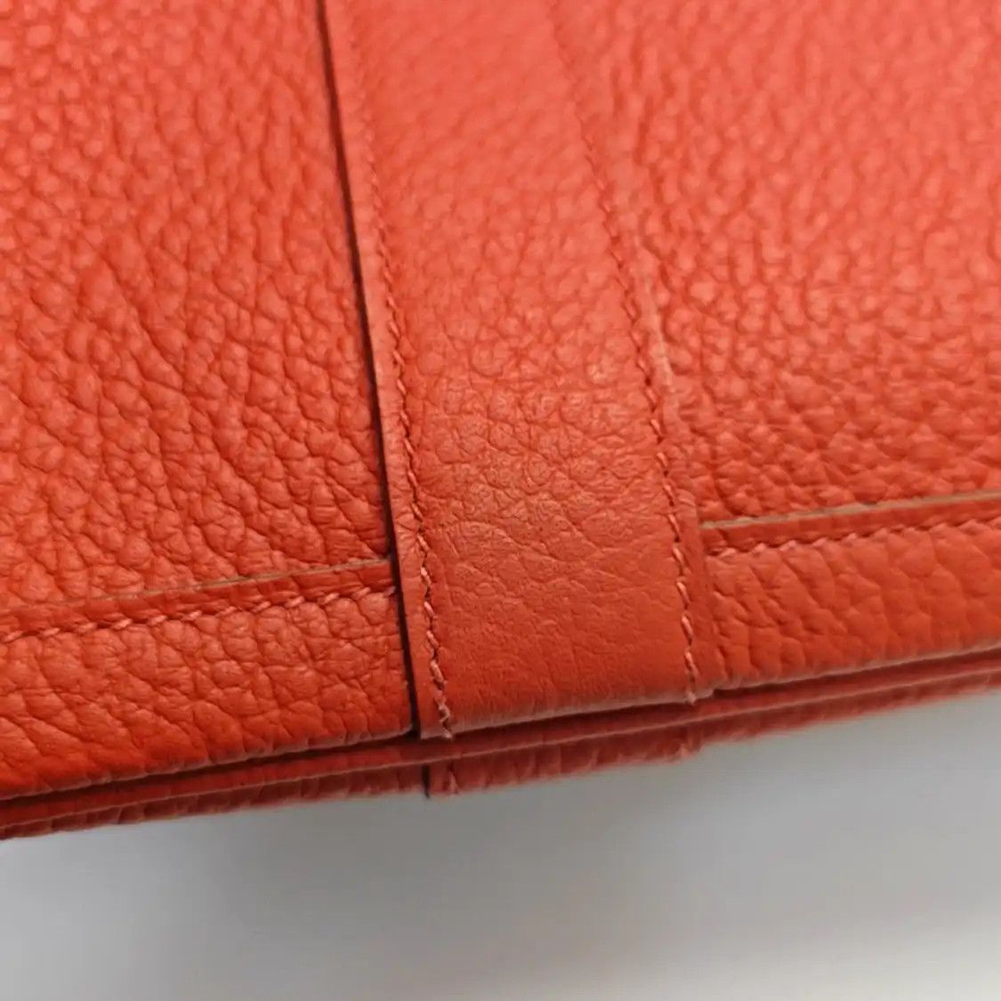 Hermes Hermes Garden Party 30 coral red Negondacowhide leather Garden Party handbag sil Size ONE SIZE - 10 Thumbnail