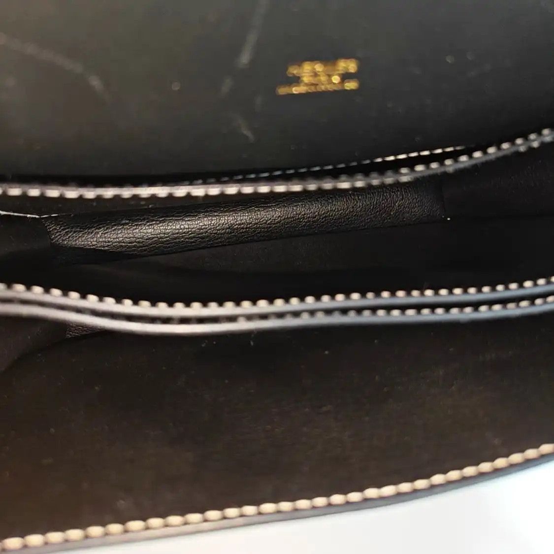 Hermes Hermes Roulis Small black Evergrain cowhide leather Roulis shoulder bag crossbod Size ONE SIZE - 7 Thumbnail