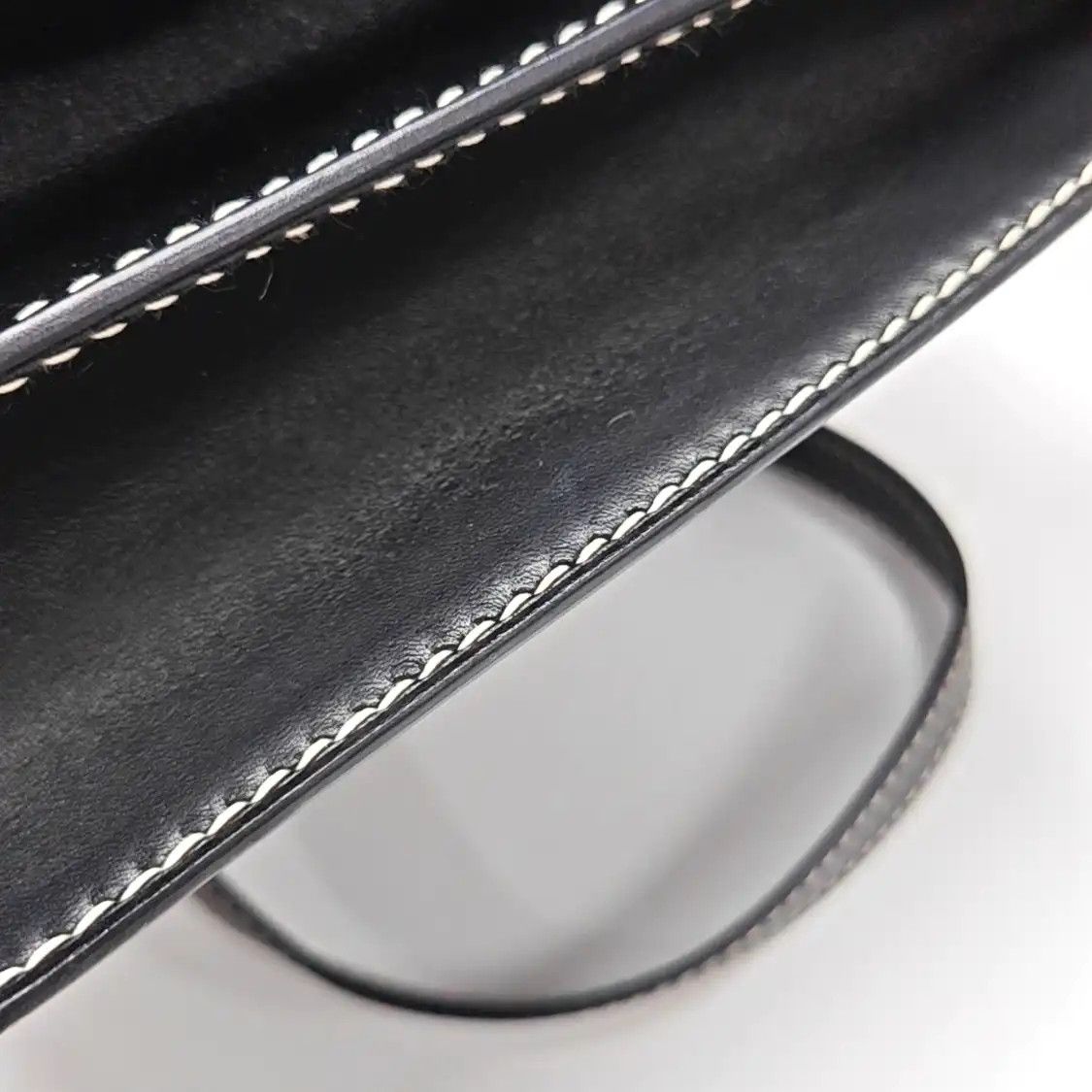 Hermes Hermes Roulis Small black Evergrain cowhide leather Roulis shoulder bag crossbod Size ONE SIZE - 14 Thumbnail
