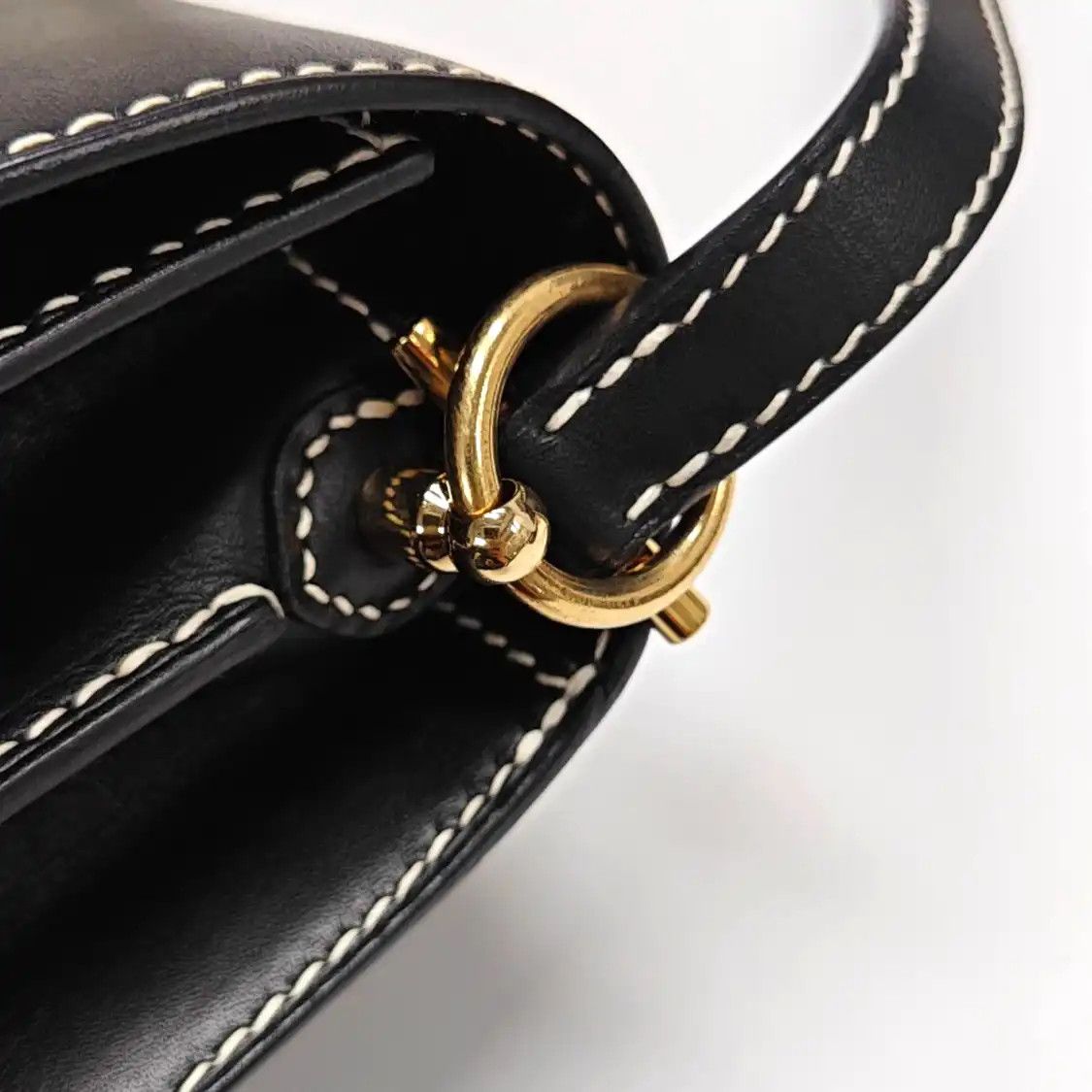 Hermes Hermes Roulis Small black Evergrain cowhide leather Roulis shoulder bag crossbod Size ONE SIZE - 19 Thumbnail