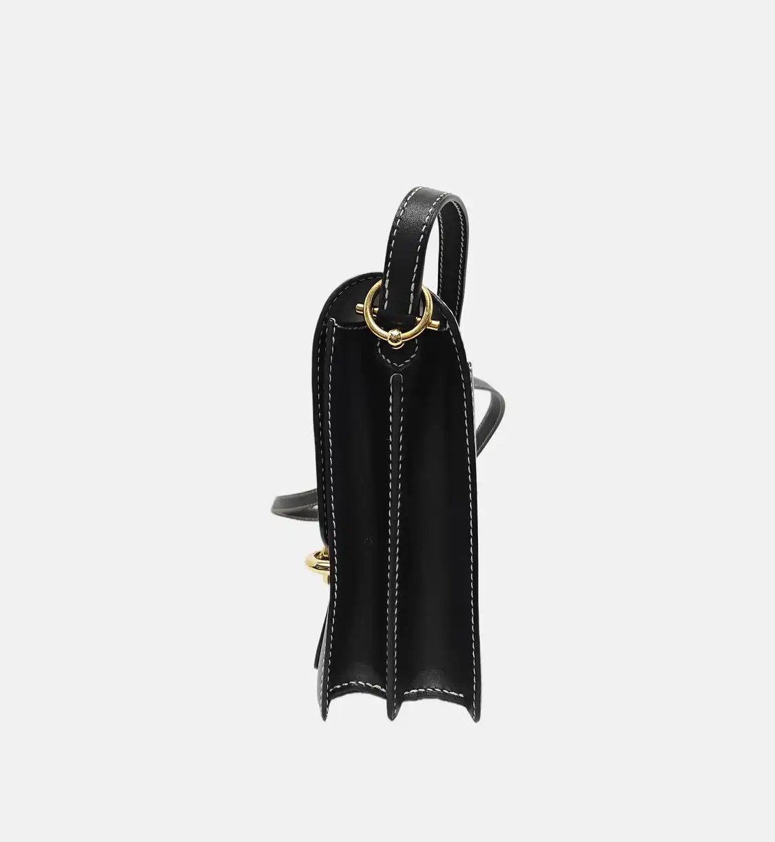 Hermes Hermes Roulis Small black Evergrain cowhide leather Roulis shoulder bag crossbod Size ONE SIZE - 3 Thumbnail