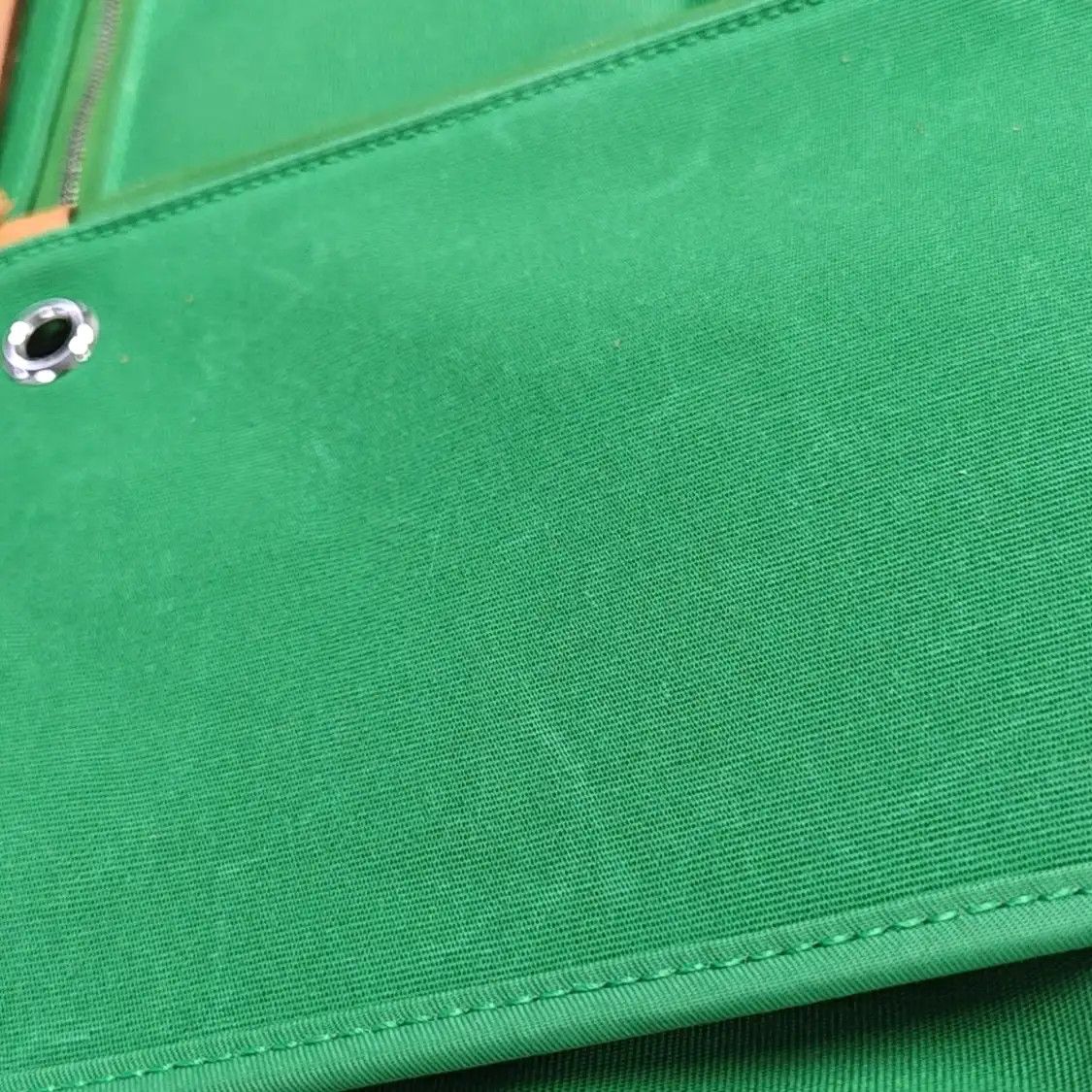 Hermes Hermes Herbag 31 Vert Cactus canvas shoulder bag handbag silver hardware X sub-p Size ONE SIZE - 19 Thumbnail
