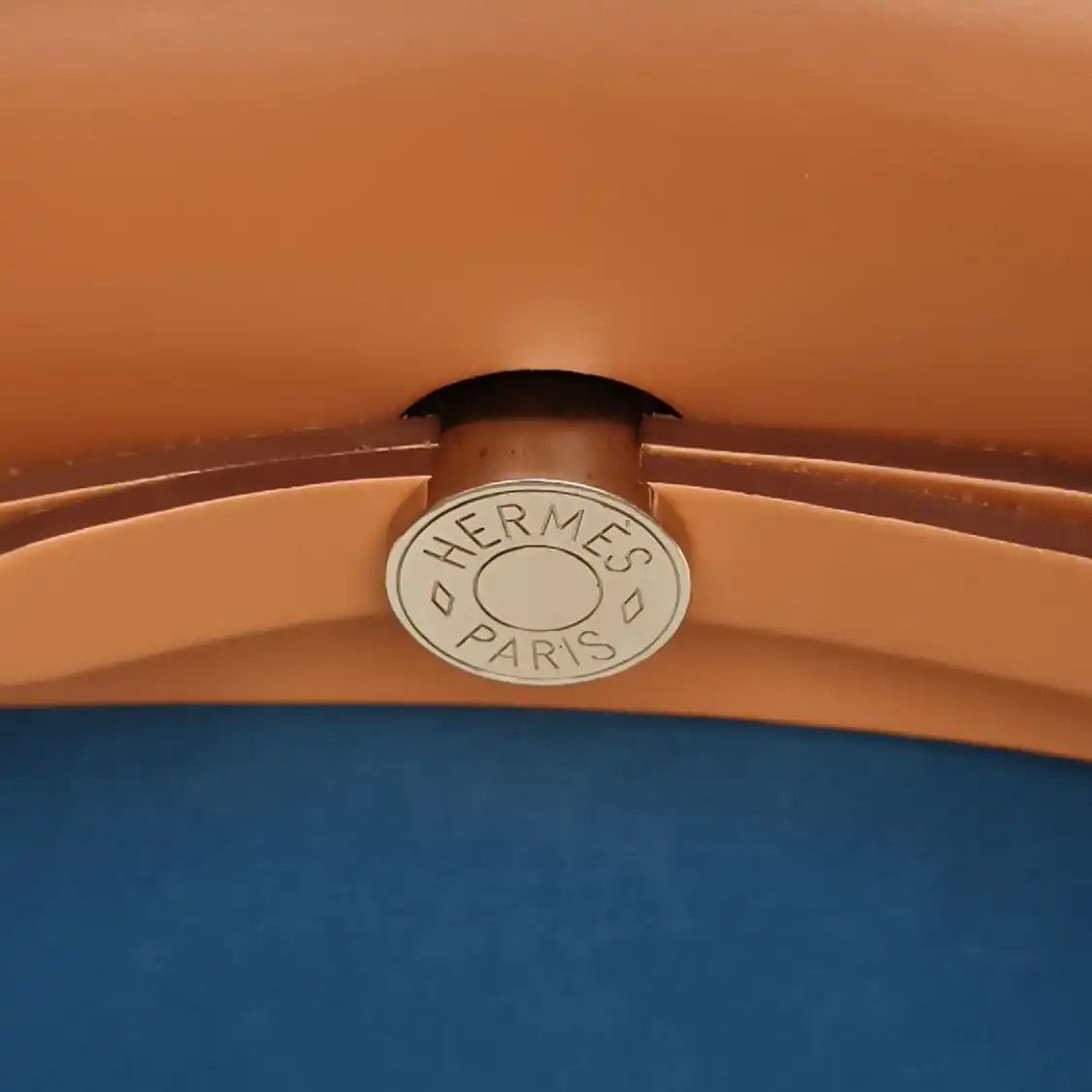 Hermes Hermes Herbag 31 Bulgaria blue canvas shoulder bag silver hardware X sub-pocket Size ONE SIZE - 5 Thumbnail