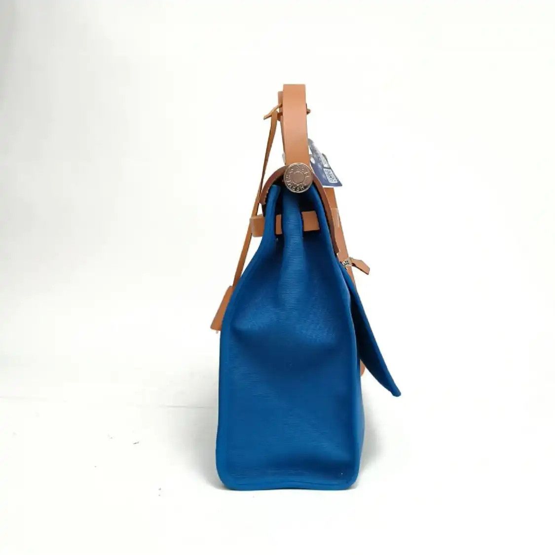 Hermes Hermes Herbag 31 Bulgaria blue canvas shoulder bag silver hardware X sub-pocket Size ONE SIZE - 7 Thumbnail