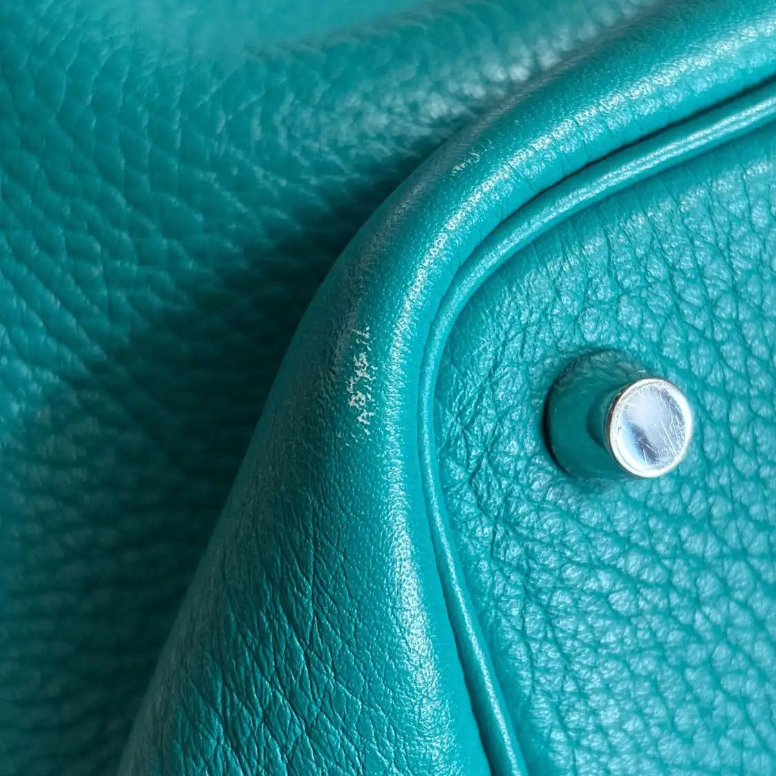 Hermes Hermes Picotin Lock 18 Vert Peacock Clemence cowhide leather picotin shoulder ba Size ONE SIZE - 8 Thumbnail