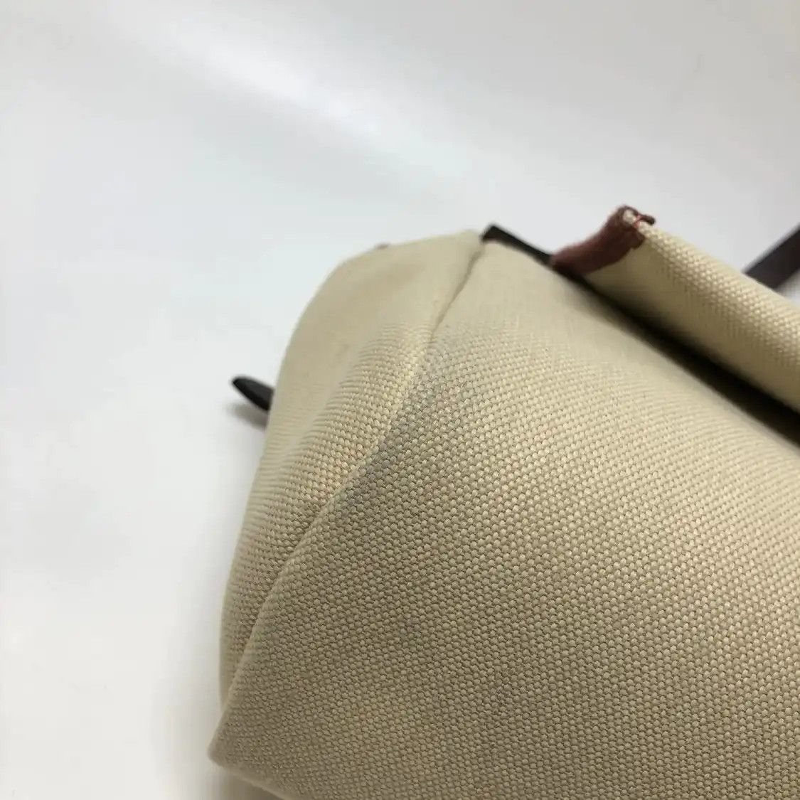 Hermes Hermes Herbag 31 saddle red canvas shoulder bag silver hardware U Size ONE SIZE - 10 Thumbnail