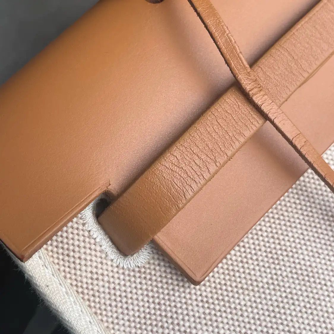 Hermes Hermes Herbag beige coated canvas backpack silver hardware medium vintage editio Size ONE SIZE - 11 Thumbnail