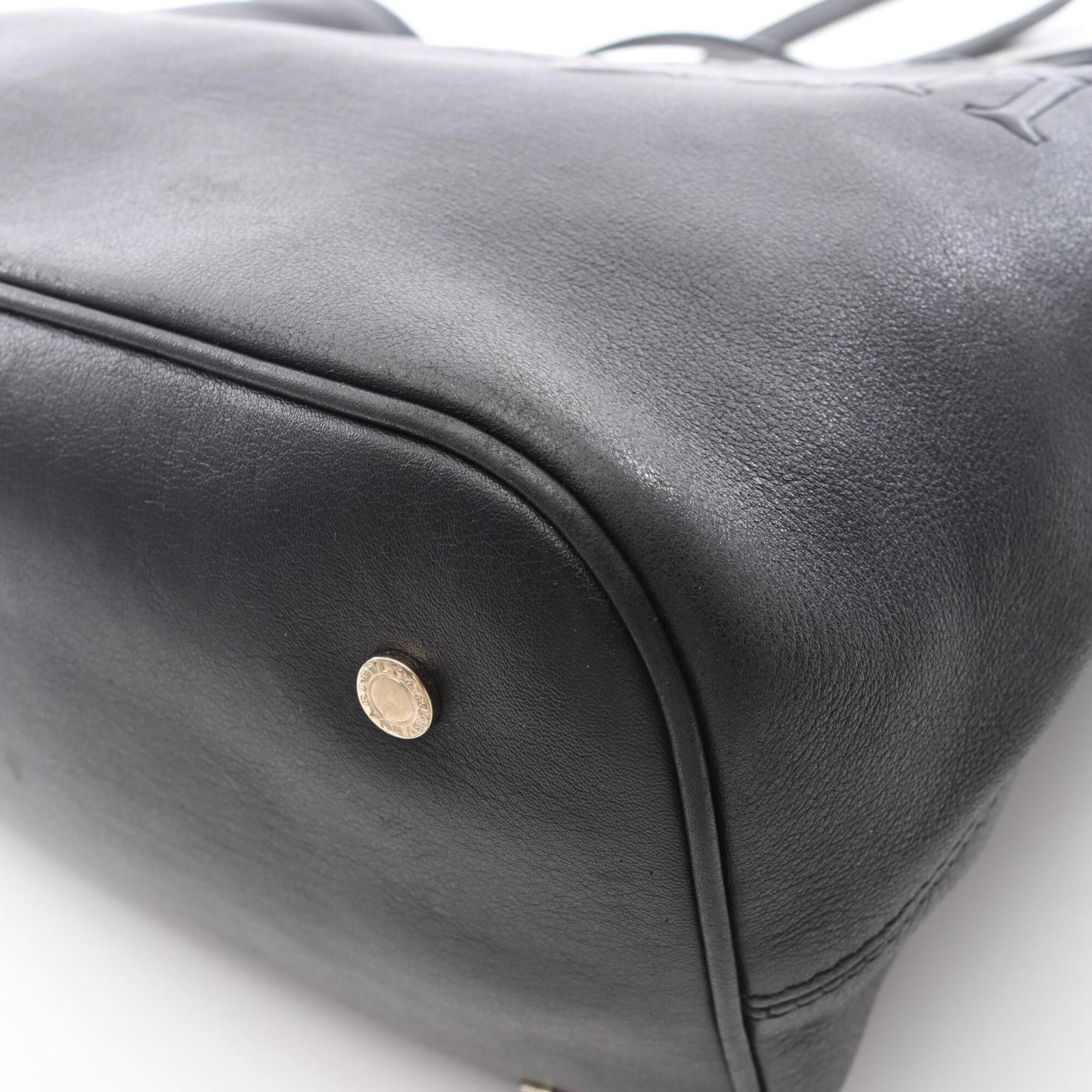 Bvlgari Bulgari BVLGARI COLLEZIONE Tote Bag Handbag Leather Women's Black Size ONE SIZE - 10 Thumbnail