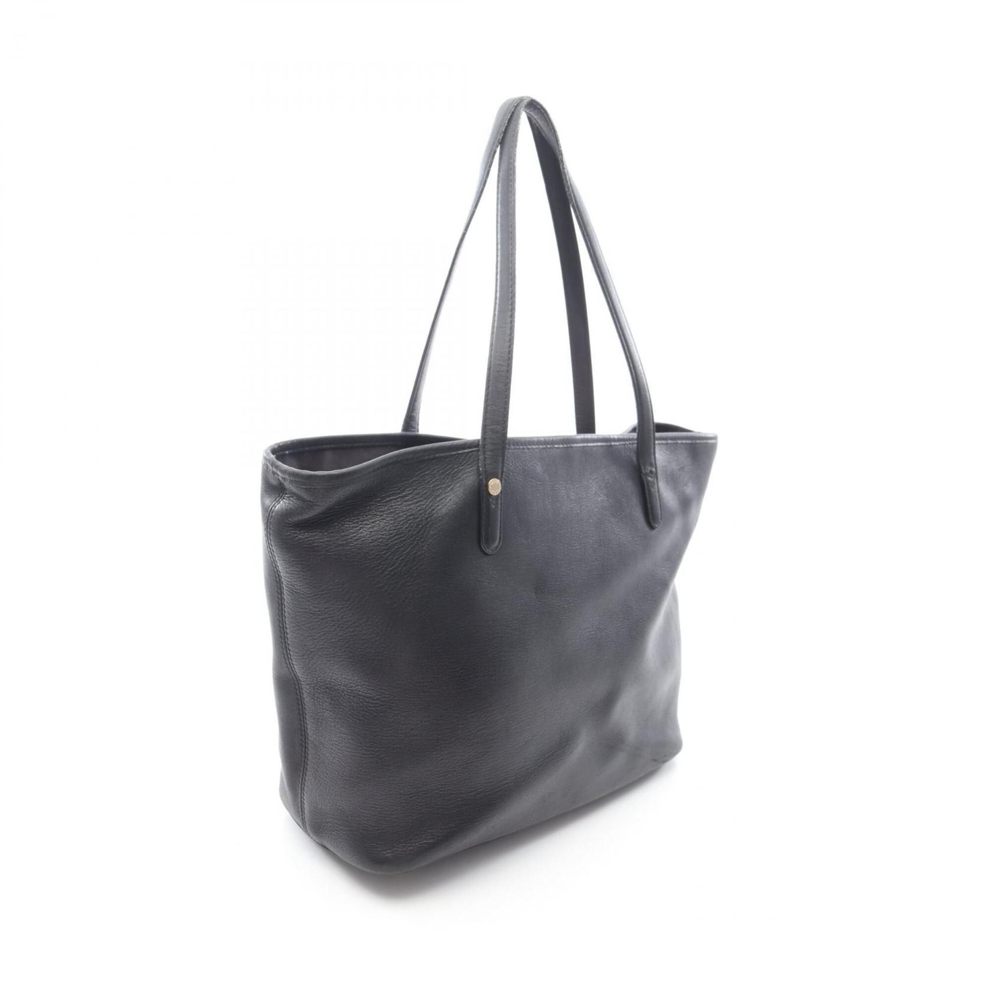 Bvlgari Bulgari BVLGARI COLLEZIONE Tote Bag Handbag Leather Women's Black Size ONE SIZE - 2 Thumbnail