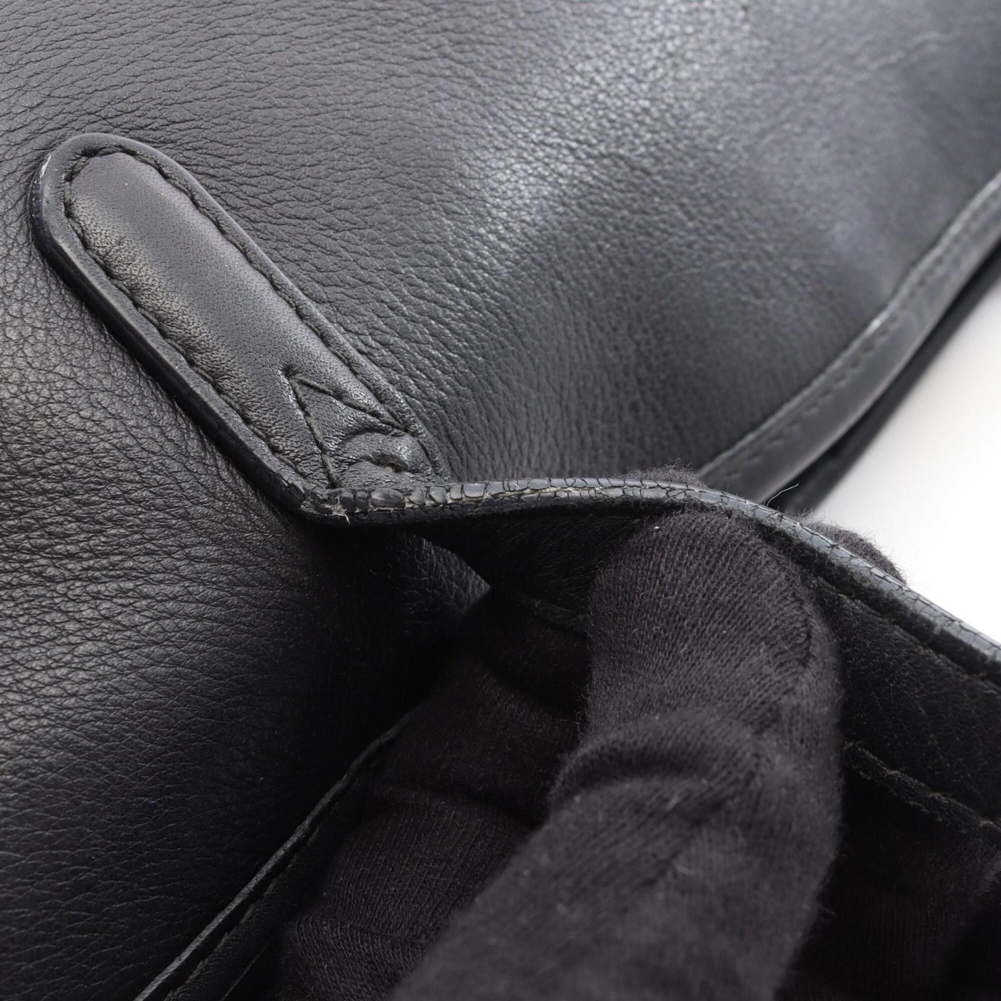 Bvlgari Bulgari BVLGARI COLLEZIONE Tote Bag Handbag Leather Women's Black Size ONE SIZE - 8 Thumbnail