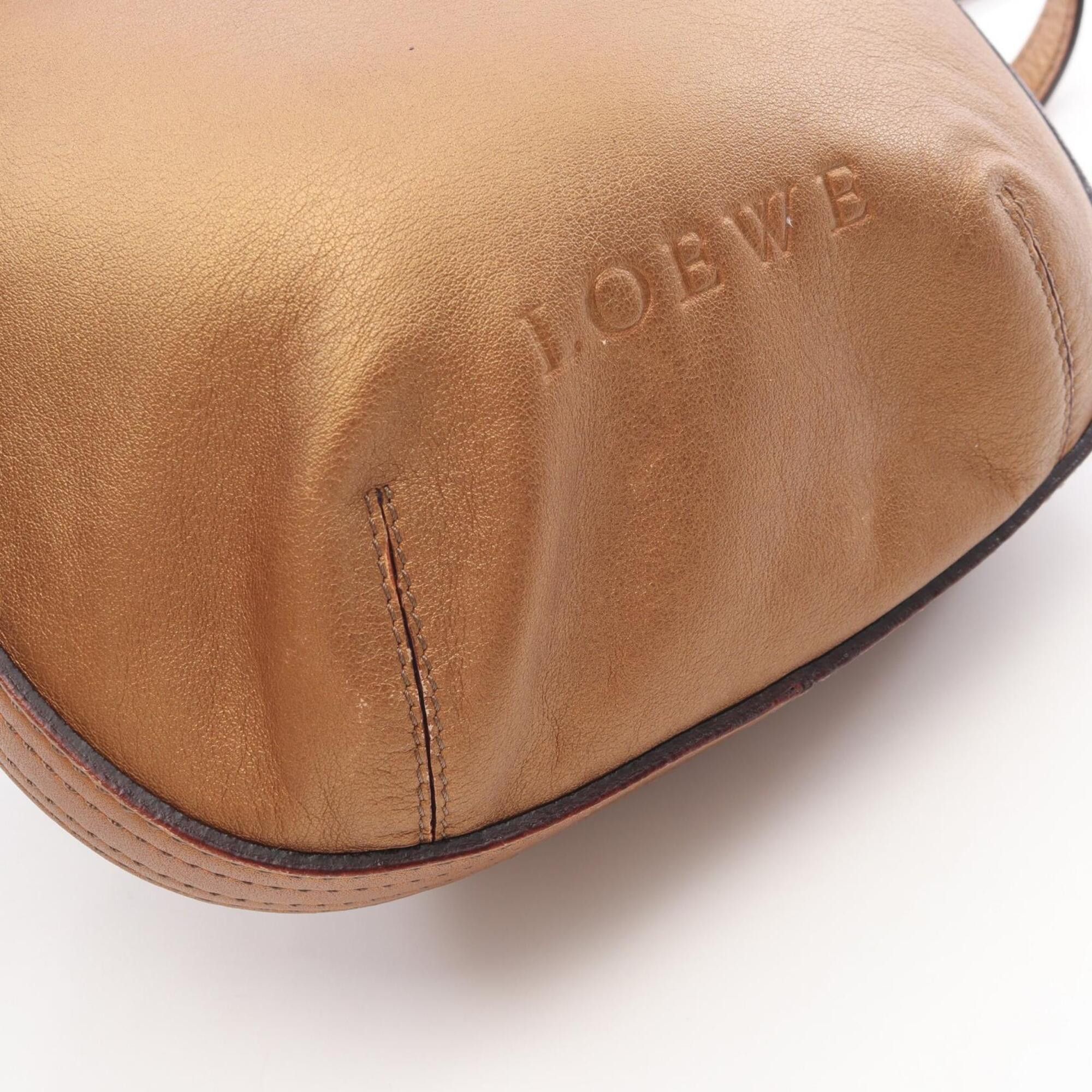 Loewe Loewe Fiesta 2-Way Handbag, Leather, Women's, Brown Size ONE SIZE - 6 Thumbnail