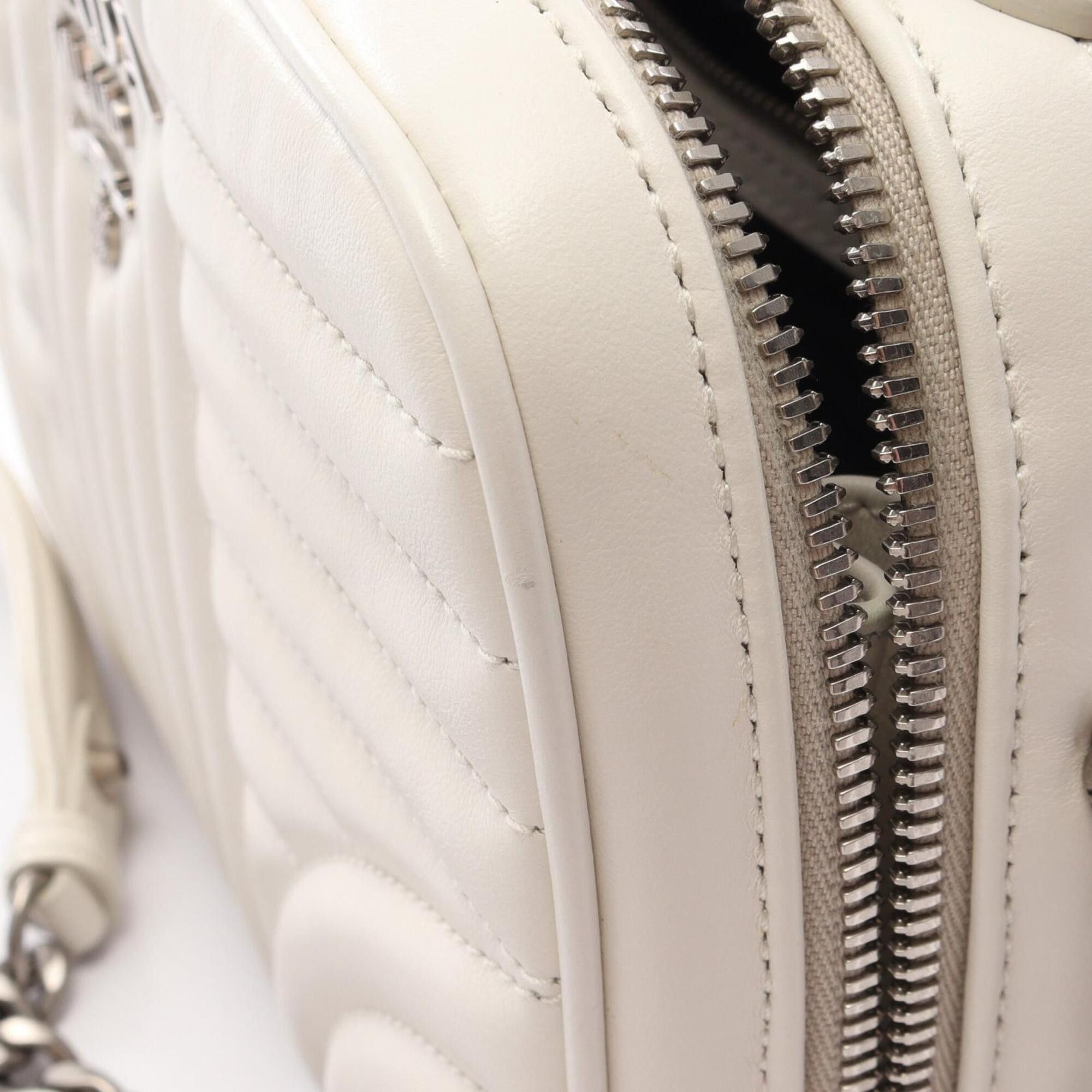 Prada Prada Diagram 2-Way Handbag, Leather, Women's, White Size ONE SIZE - 7 Thumbnail