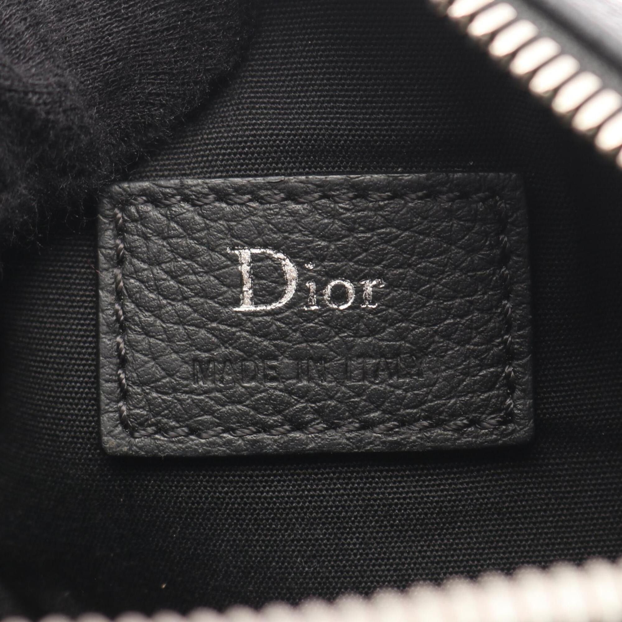 Dior Christian Dior Dior Atelier Roller Shoulder Bag/Handbag, Leather, Men's/Women's, Black, 1ATPO061XXX-H03E Size ONE SIZE - 4 Thumbnail