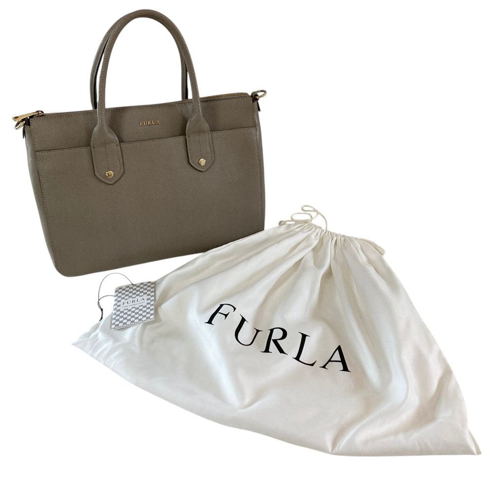 Furla Furla Furla Leather Tote Bag Leather Tote Bag DUTY FREE for USA Size ONE SIZE - 16 Thumbnail