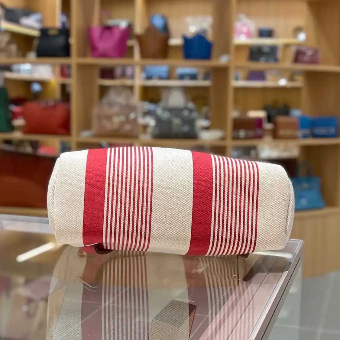 Hermes Hermes Herbag beige canvas backpack silver hardware Z Size ONE SIZE - 10 Thumbnail