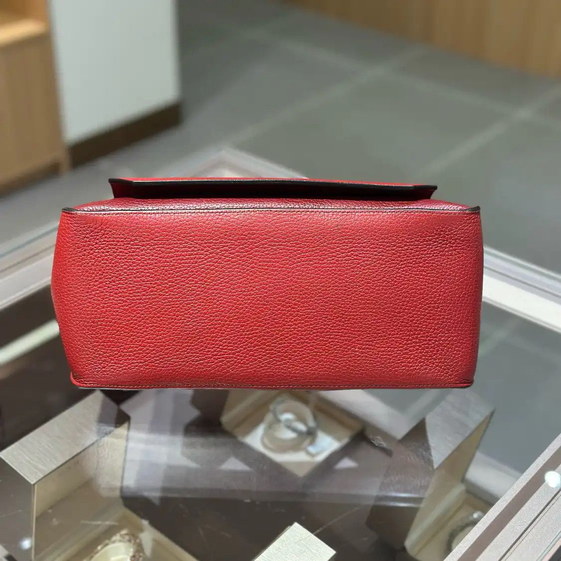 Hermes Hermes Jypsiere 31 Rouge Chili Clemence cowhide leather Jypsiere bag crossbody b Size ONE SIZE - 6 Thumbnail