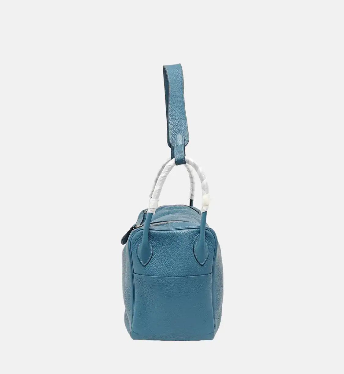 Hermes Hermes Lindy 34 new denim blue Clemence cowhide leather Lindy bag shoulder bag h Size ONE SIZE - 3 Thumbnail
