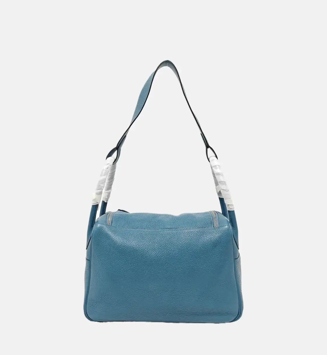Hermes Hermes Lindy 34 new denim blue Clemence cowhide leather Lindy bag shoulder bag h Size ONE SIZE - 5 Thumbnail