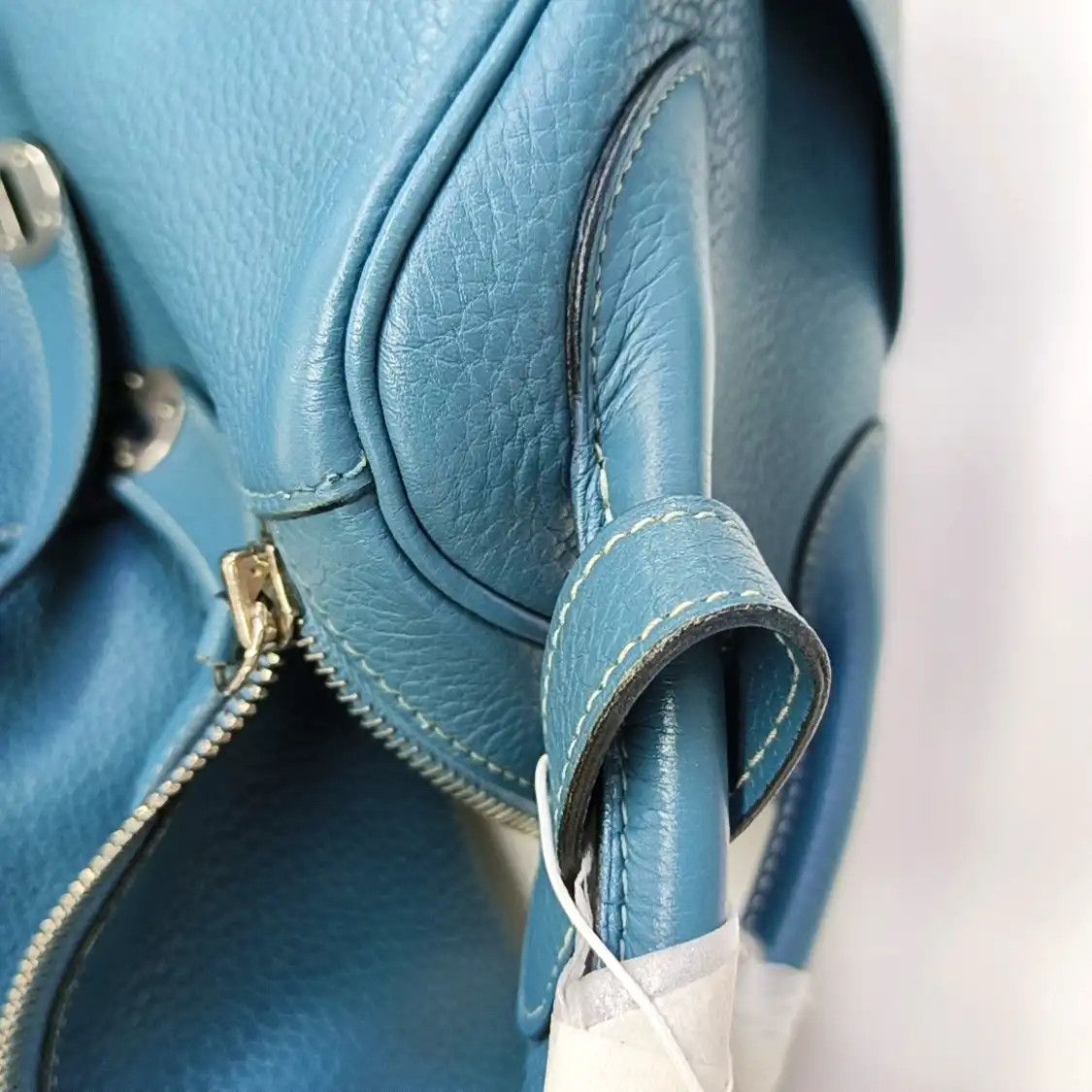 Hermes Hermes Lindy 34 new denim blue Clemence cowhide leather Lindy bag shoulder bag h Size ONE SIZE - 14 Thumbnail
