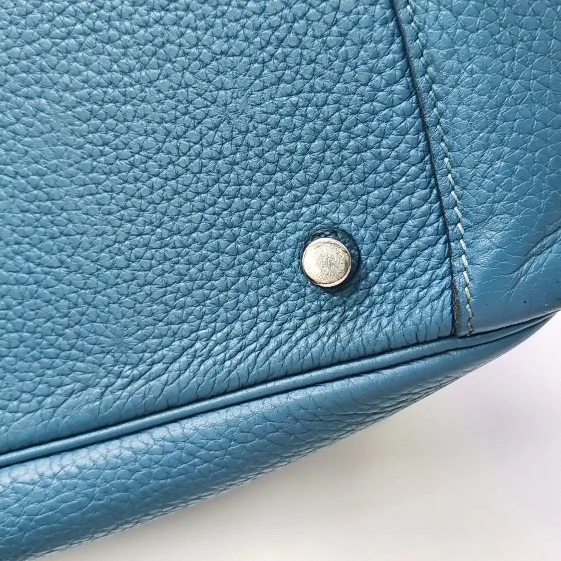 Hermes Hermes Lindy 34 new denim blue Clemence cowhide leather Lindy bag shoulder bag h Size ONE SIZE - 9 Thumbnail