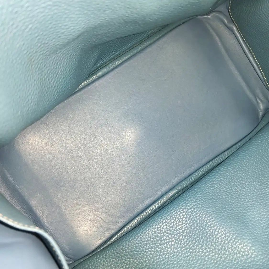 Hermes Hermes Lindy 34 new denim blue Clemence cowhide leather Lindy bag shoulder bag h Size ONE SIZE - 13 Thumbnail