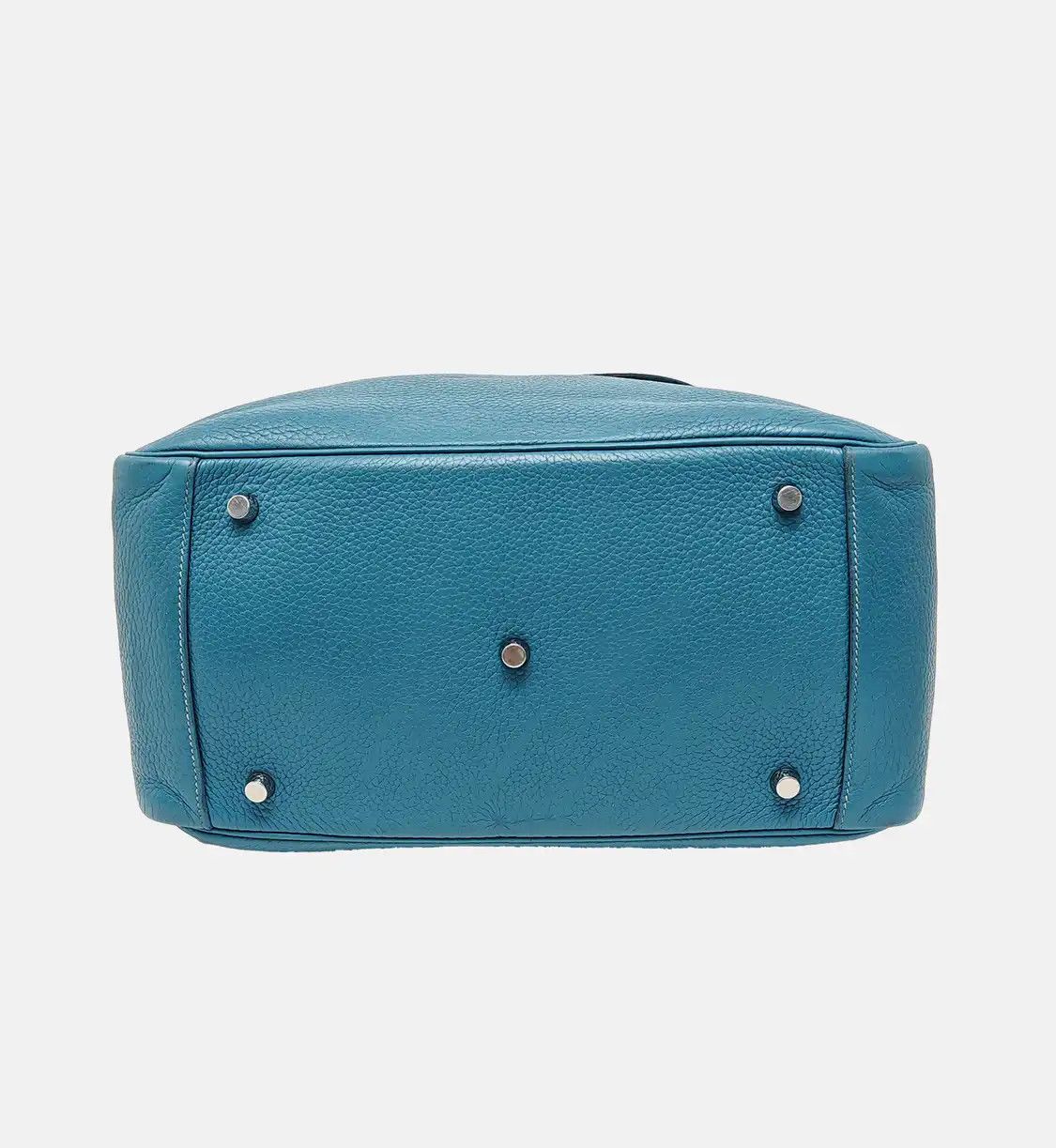 Hermes Hermes Lindy 34 new denim blue Clemence cowhide leather Lindy bag shoulder bag h Size ONE SIZE - 6 Thumbnail