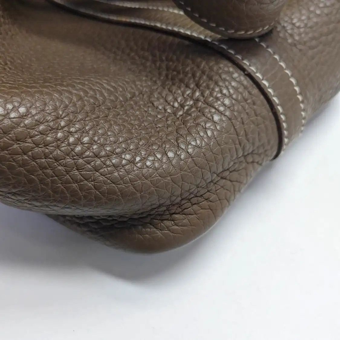 Hermes Hermes Picotin Lock 18 Etoupe Clemence cowhide leather picotin handbag silver ha Size ONE SIZE - 9 Thumbnail