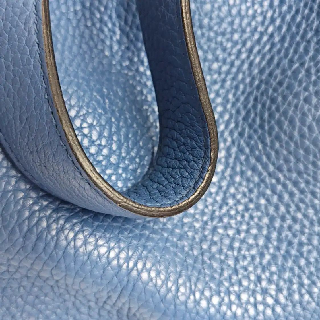 Hermes Hermes Picotin Lock 22 Bleu Agate Clemence cowhide leather picotin handbag silve Size ONE SIZE - 10 Thumbnail