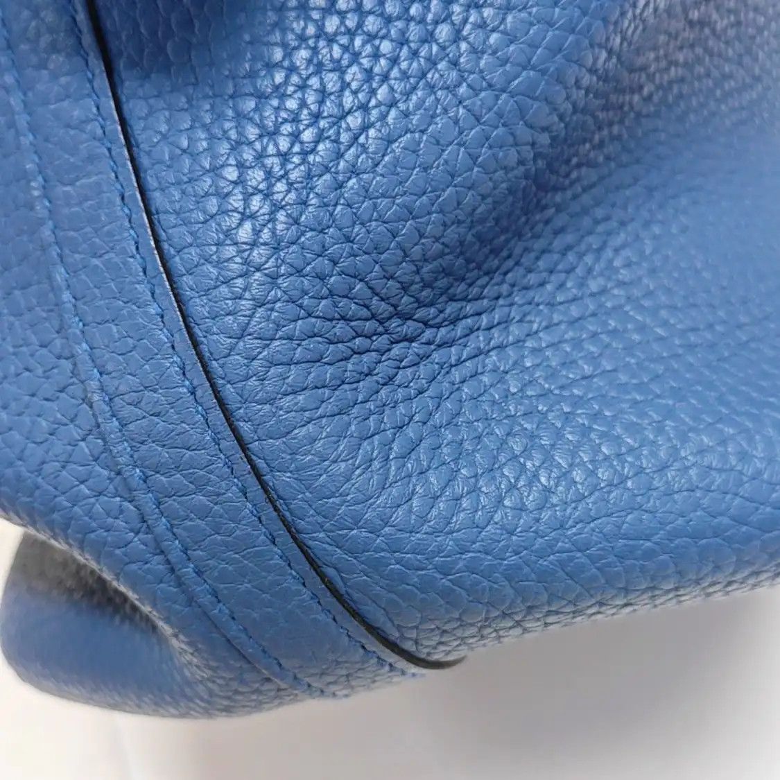 Hermes Hermes Picotin Lock 22 Bleu Agate Clemence cowhide leather picotin handbag silve Size ONE SIZE - 9 Thumbnail