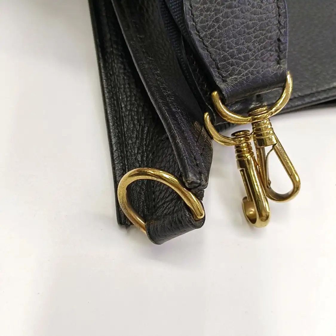 Hermes Hermes Evelyne 31 black Clemence cowhide leather cutout Evelyne shoulder bag cro Size ONE SIZE - 13 Thumbnail