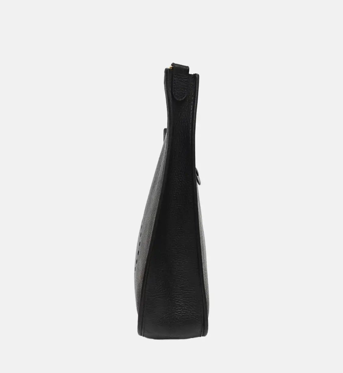 Hermes Hermes Evelyne 31 black Clemence cowhide leather cutout Evelyne shoulder bag cro Size ONE SIZE - 3 Thumbnail