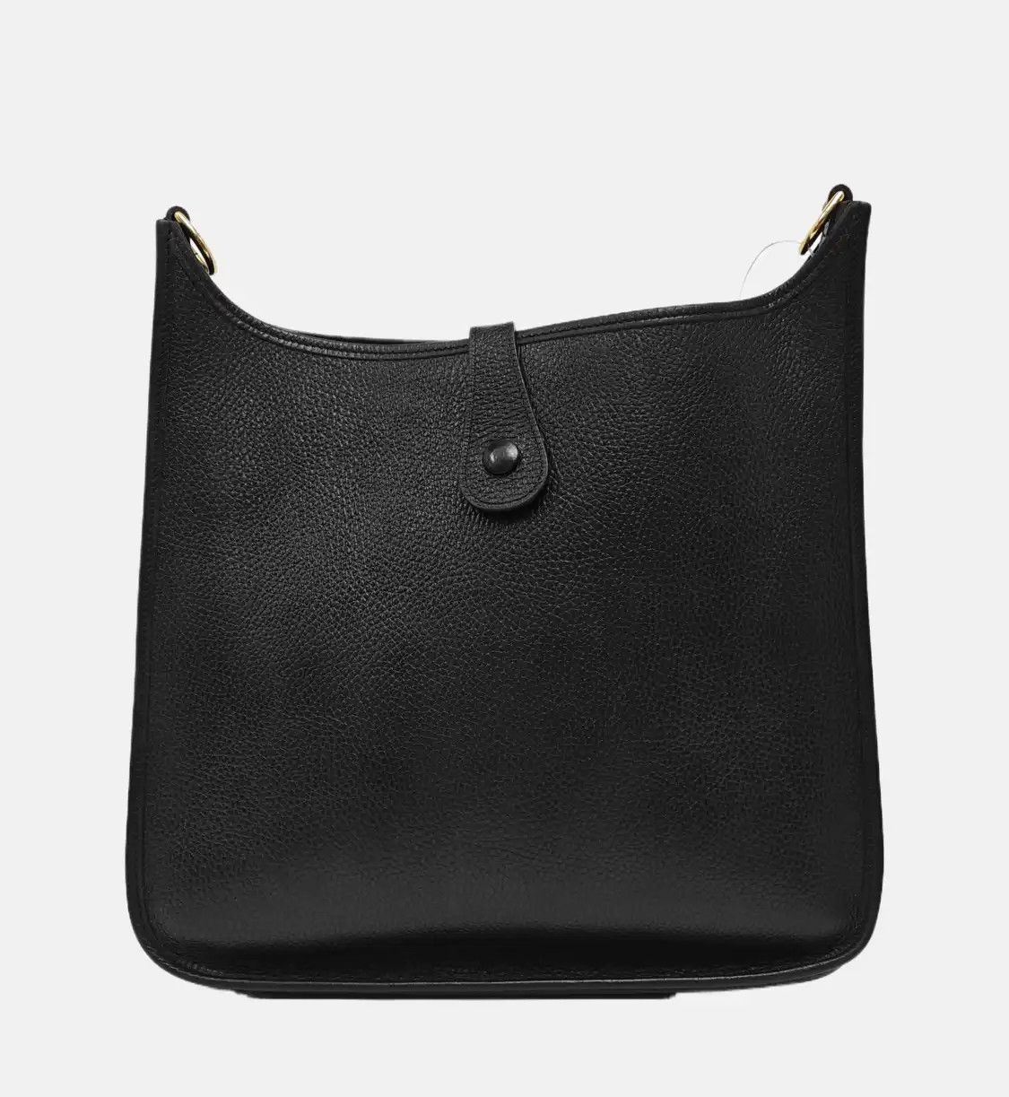 Hermes Hermes Evelyne 31 black Clemence cowhide leather cutout Evelyne shoulder bag cro Size ONE SIZE - 5 Thumbnail