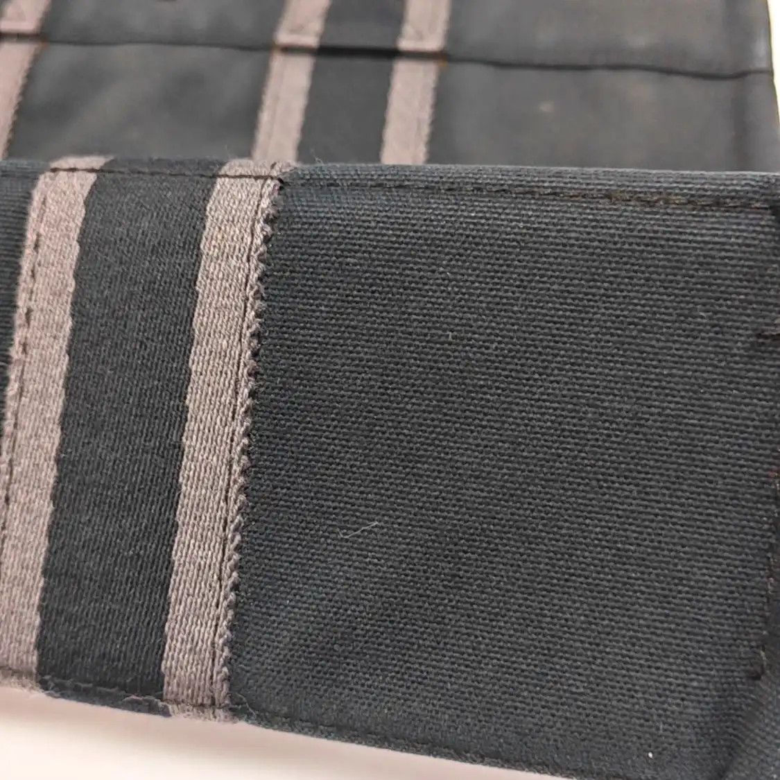 Hermes Hermes Fourre Tout Small black canvas handbag silver hardware Size ONE SIZE - 16 Thumbnail
