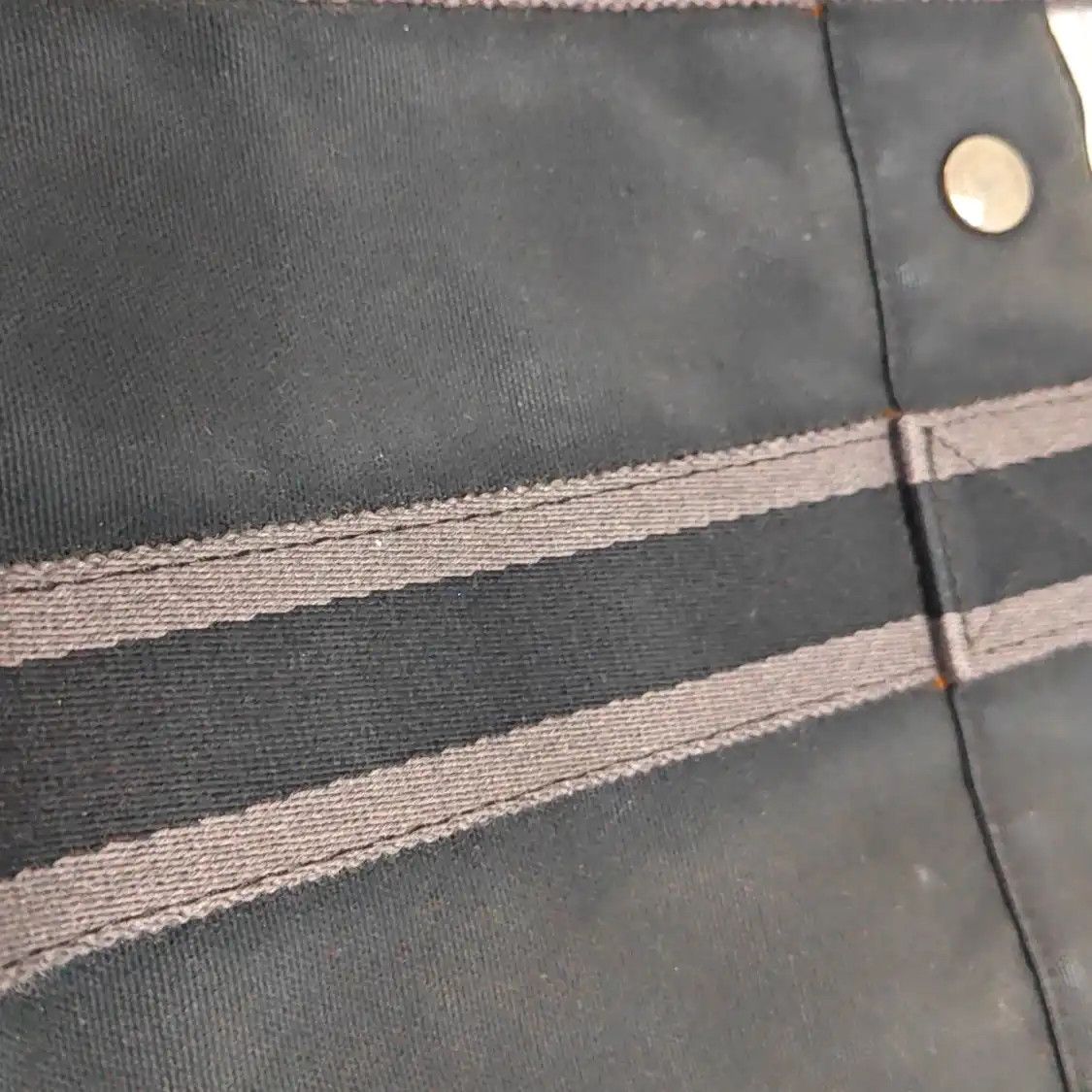 Hermes Hermes Fourre Tout Small black canvas handbag silver hardware Size ONE SIZE - 13 Thumbnail