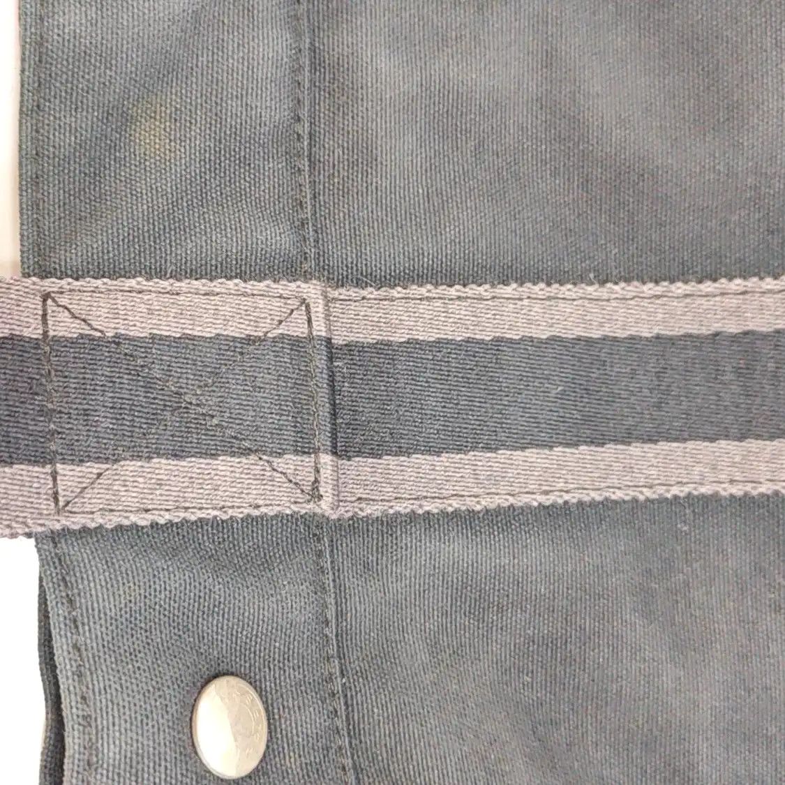 Hermes Hermes Fourre Tout Small black canvas handbag silver hardware Size ONE SIZE - 11 Thumbnail