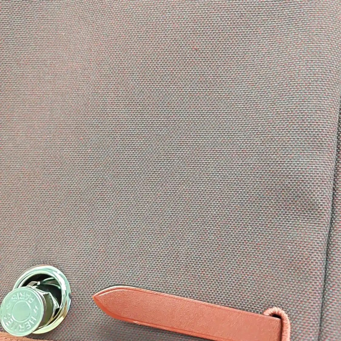 Hermes Hermes Herbag 31 Hermes red canvas shoulder bag handbag silver hardware Y sub-po Size ONE SIZE - 11 Thumbnail
