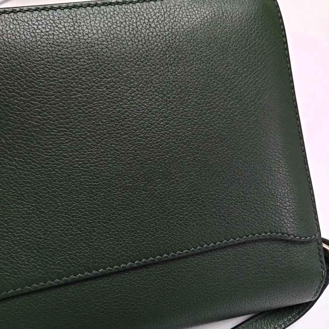 Hermes Hermes Roulis 18 Bangladesh green Evercolor cowhide leather Roulis shoulder bag Size ONE SIZE - 10 Thumbnail
