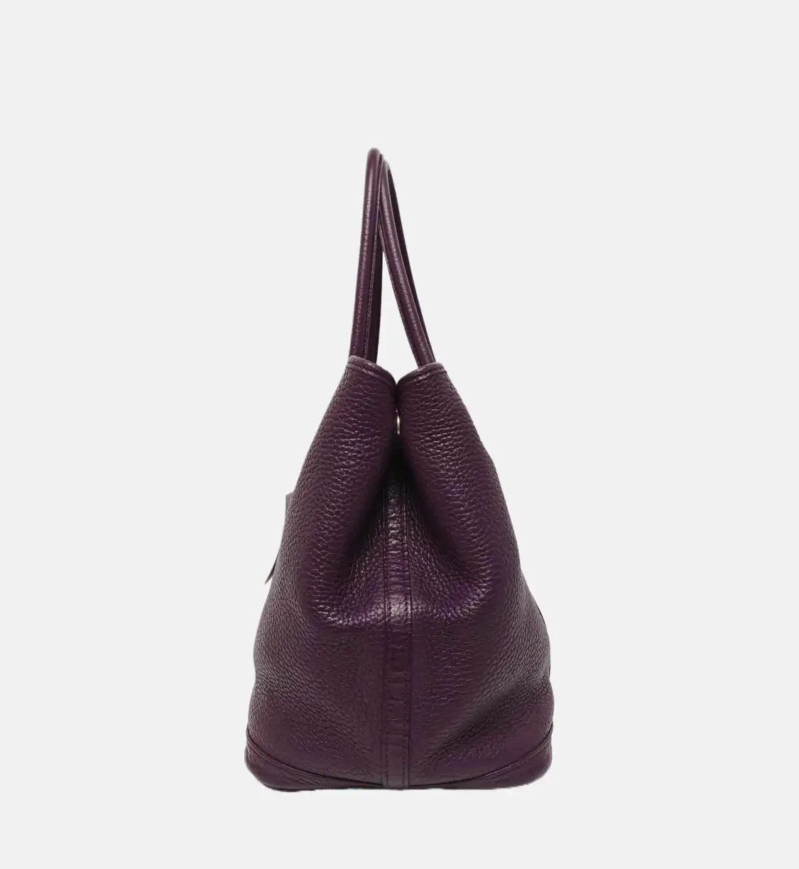 Hermes Hermes Garden Party 36 Anemone Purple Negondacowhide leather Garden Party handba Size ONE SIZE - 4 Thumbnail