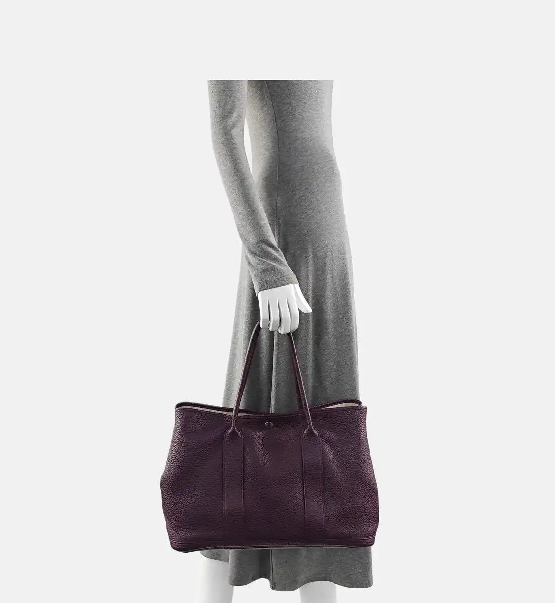 Hermes Hermes Garden Party 36 Anemone Purple Negondacowhide leather Garden Party handba Size ONE SIZE - 2 Thumbnail
