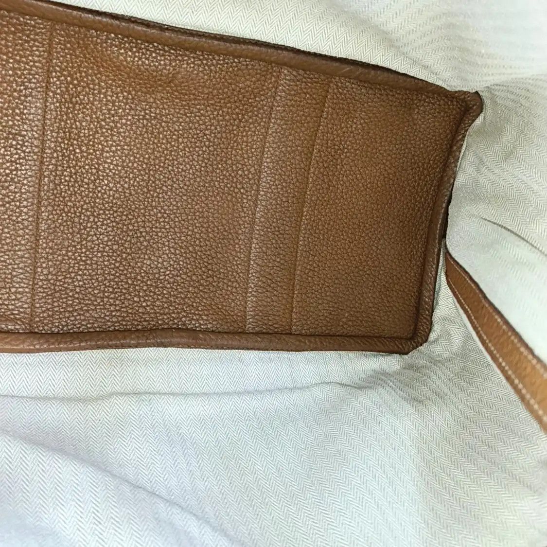 Hermes Hermes Garden Party 36 Gold Brown Negondacowhide leather Garden Party handbag si Size ONE SIZE - 12 Thumbnail