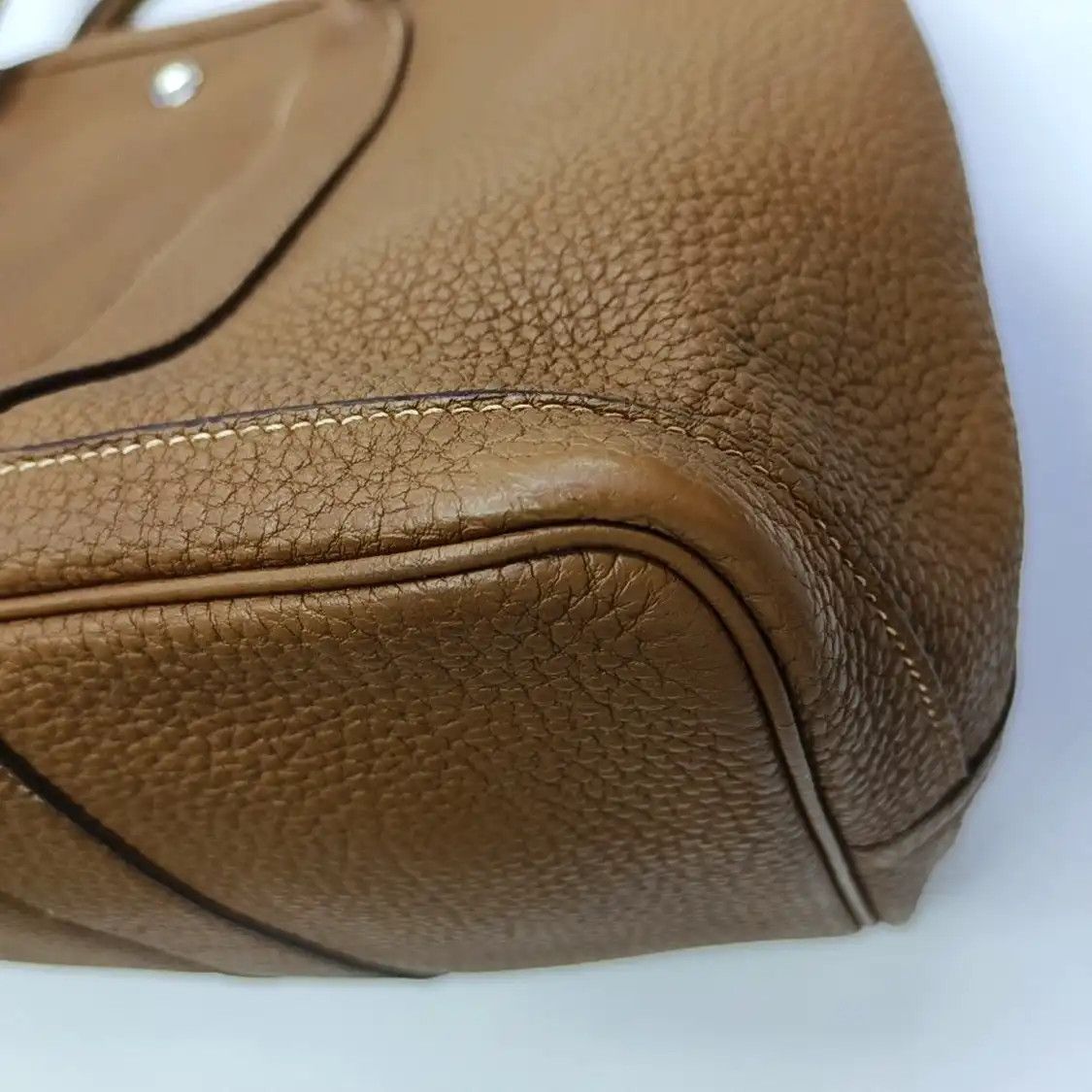 Hermes Hermes Garden Party 36 Gold Brown Negondacowhide leather Garden Party handbag si Size ONE SIZE - 9 Thumbnail