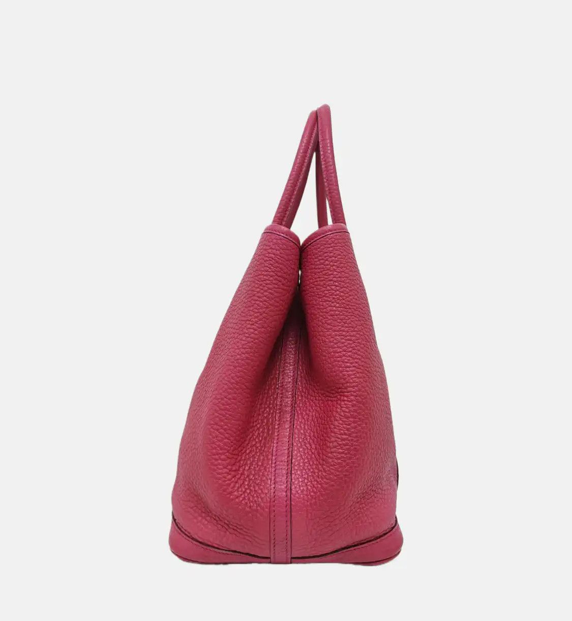 Hermes Hermes Garden Party 36 rose purple Negondacowhide leather Garden Party handbag s Size ONE SIZE - 3 Thumbnail